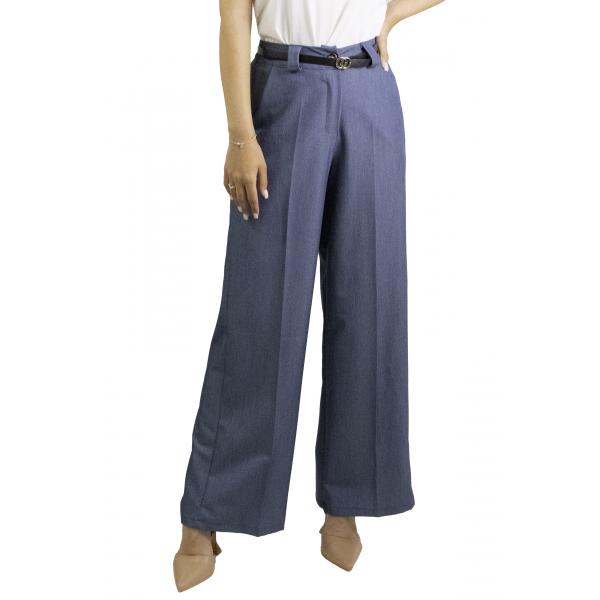 Pantalone con cintura palazzo Chloe 